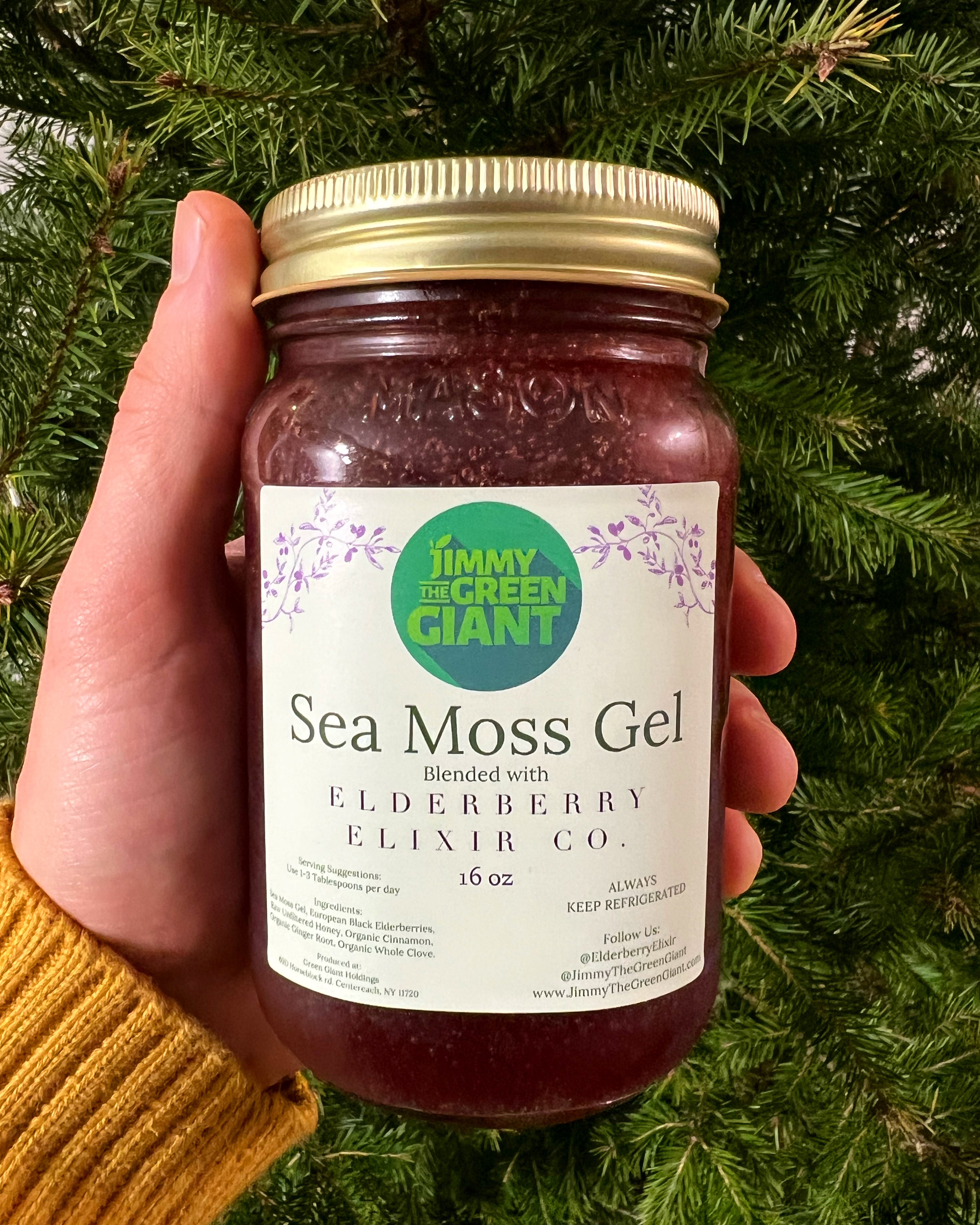 Elderberry Sea Moss Gel –