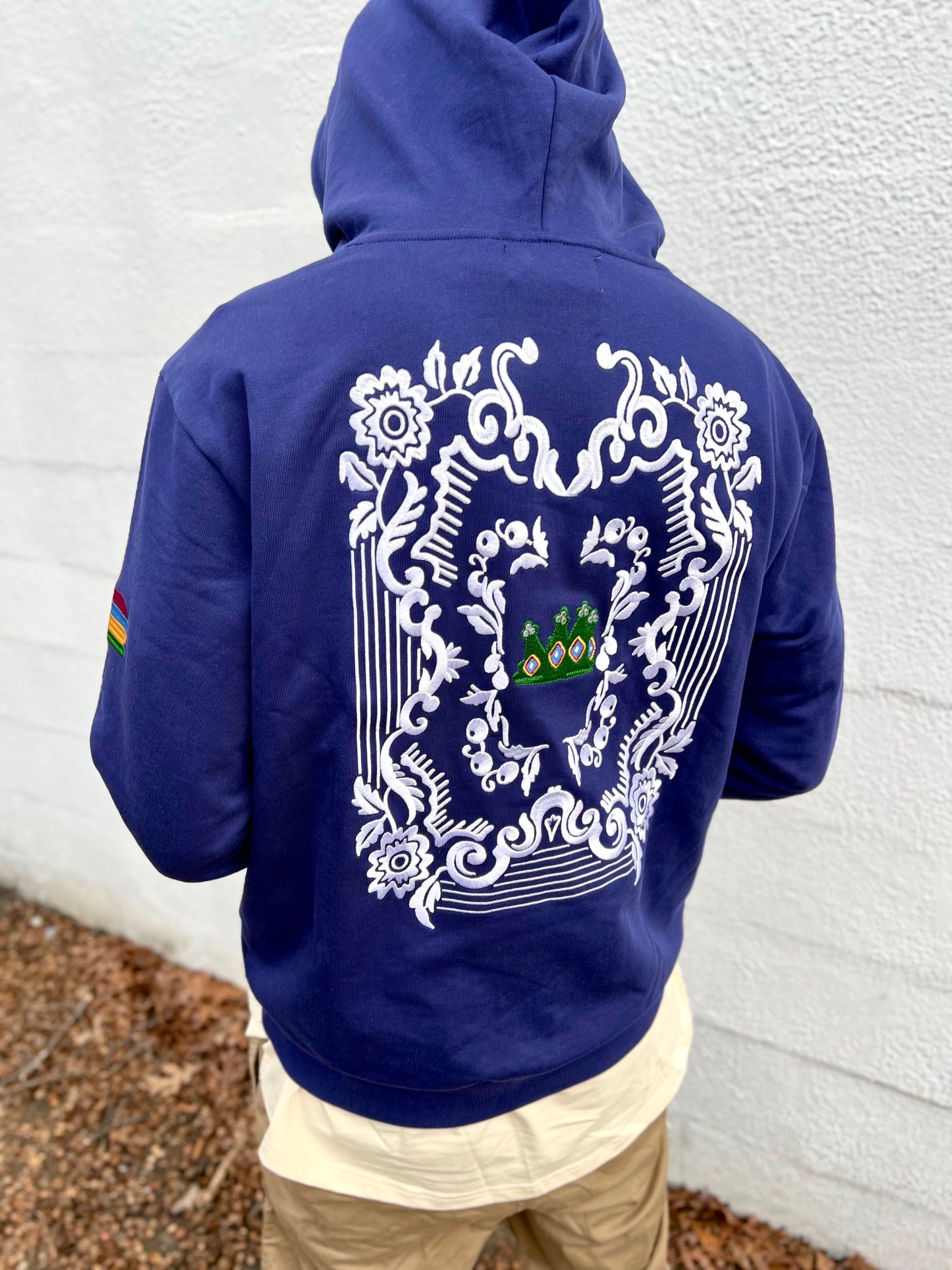 Green Giant Clothing (Blue Victorian Hoody)